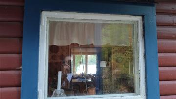 Fönster före målning